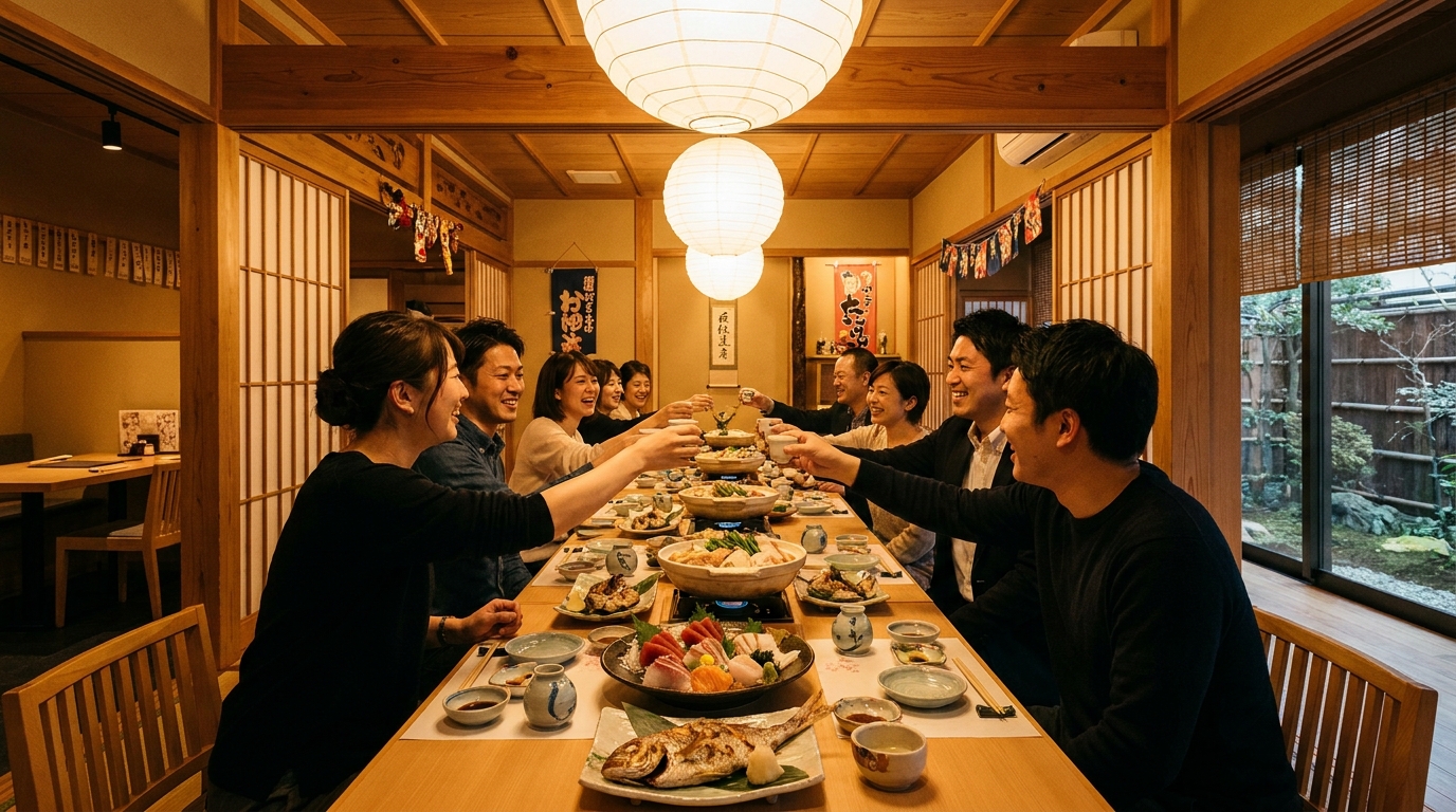 名駅で宴会ならここ！全席個室で楽しむ絶品和食と寛ぎの空間
